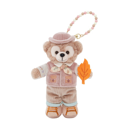 "Pre-Order" HKDL - Duffy Plush Bag Charm, Duffy and Friends Autumn Explorer 2026