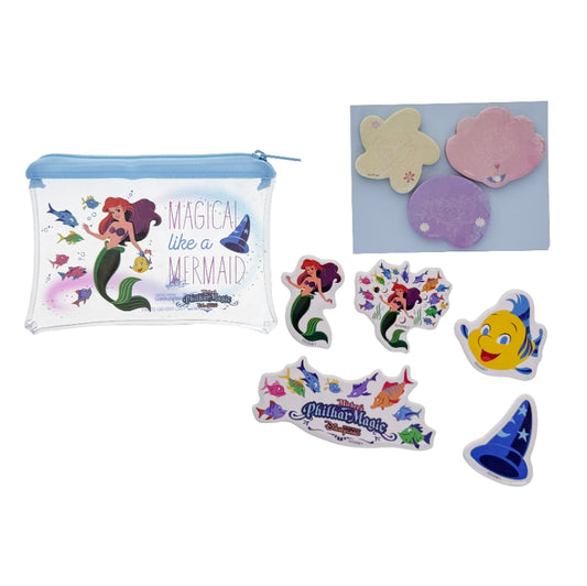 "Pre-Order" HKDL - Mini Pouch with Memo & Stickers set, Mickey’s PhilharMagic 2026