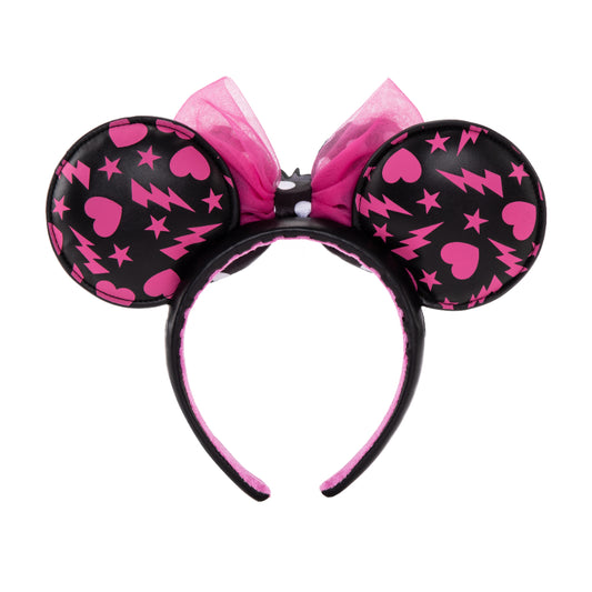 “Pre-order” HKDL - Minnie ear Headband for Adults, Halloween Spooky Rock Band 2026