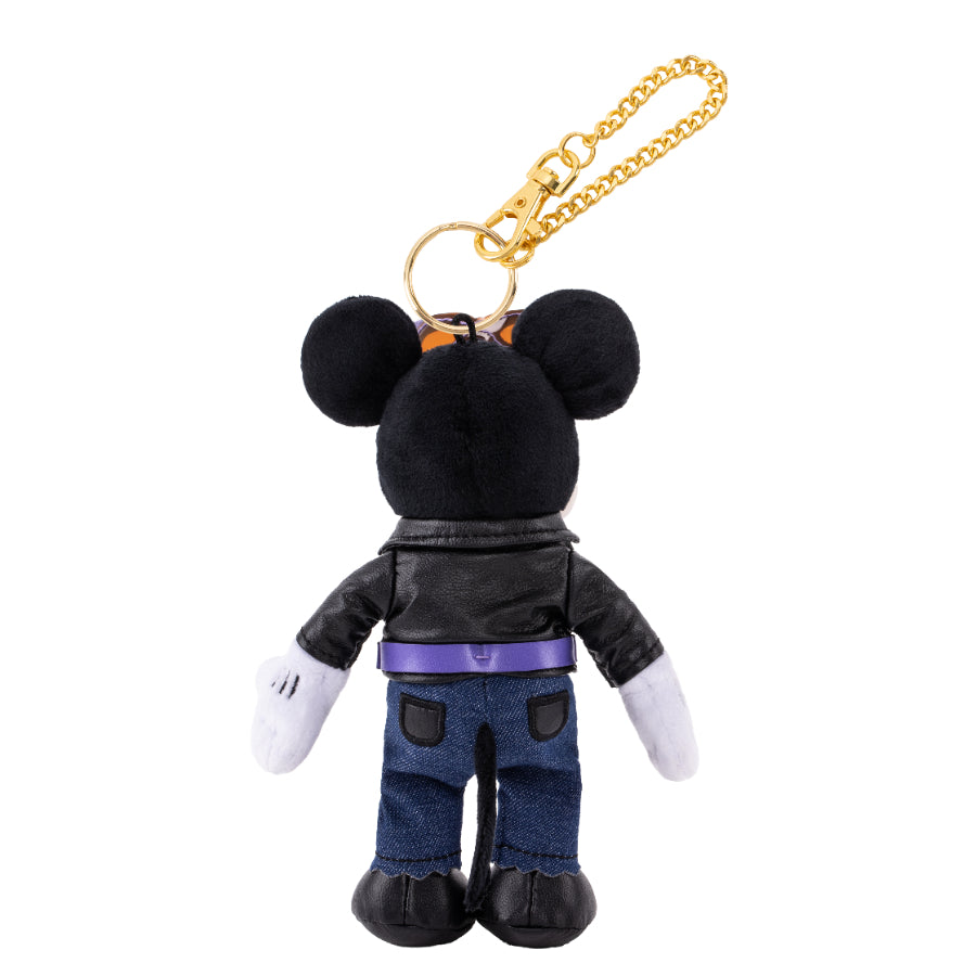 "Pre-Order" HKDL - Mickey Plush Bag Charm, Halloween Spooky Rock Band 2026