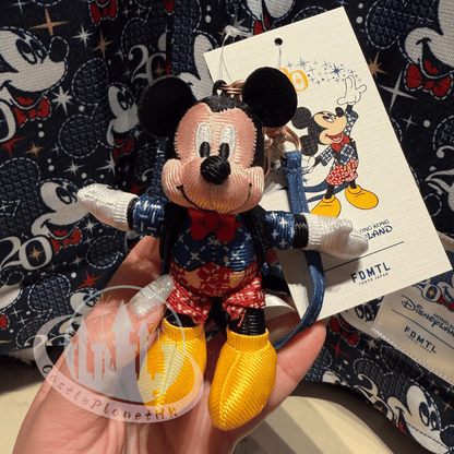 "Pre-Order" HKDL - Mickey Mouse Plush Keychain, FDMTL Collection (HKDL 20th Anniversary Grand)