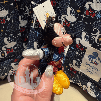 "Pre-Order" HKDL - Mickey Mouse Plush Keychain, FDMTL Collection (HKDL 20th Anniversary Grand)