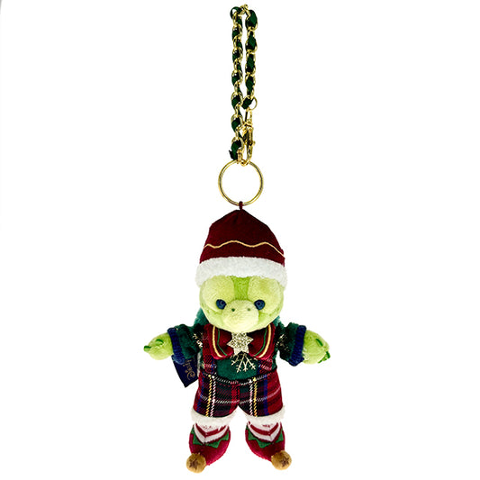 HKDL - Olu Mel Plush Bag Charm Keychain (Duffy & Friends - 2024 Xmas Christmas)【Ready Stock】