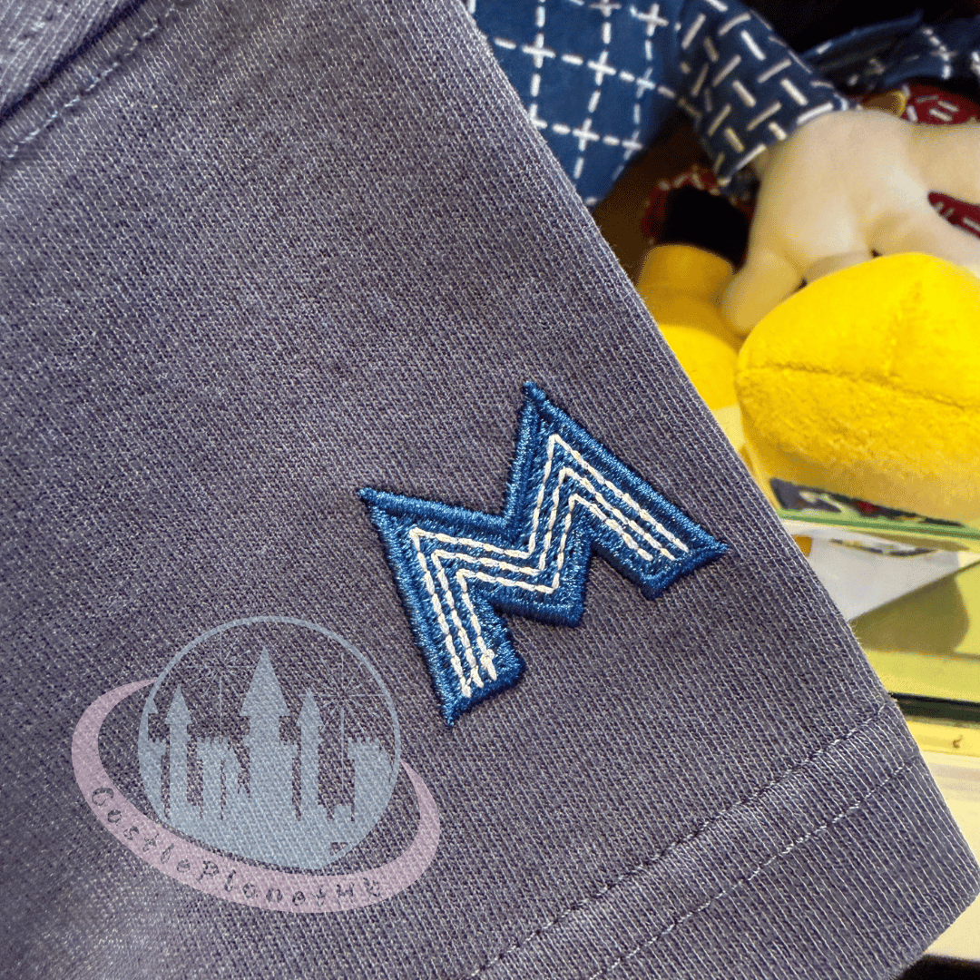 "Pre-Order" HKDL - Mickey Mouse Embroidery T-Shirt, FDMTL Collection (HKDL 20th Anniversary Grand)