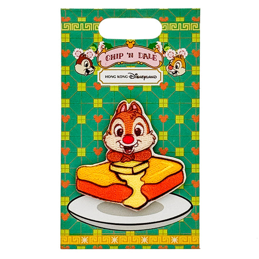 HKDL - Chip 'n' Dale Hong Kong Heritage French toast magnet (Chip 'n' Dale Hong Kong Heritage series)【Ready Stock】