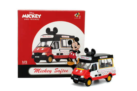 "Pre-Order" HKDL - Hong Kong Ice Cream Van x Mickey, Tiny Disney Vehicle