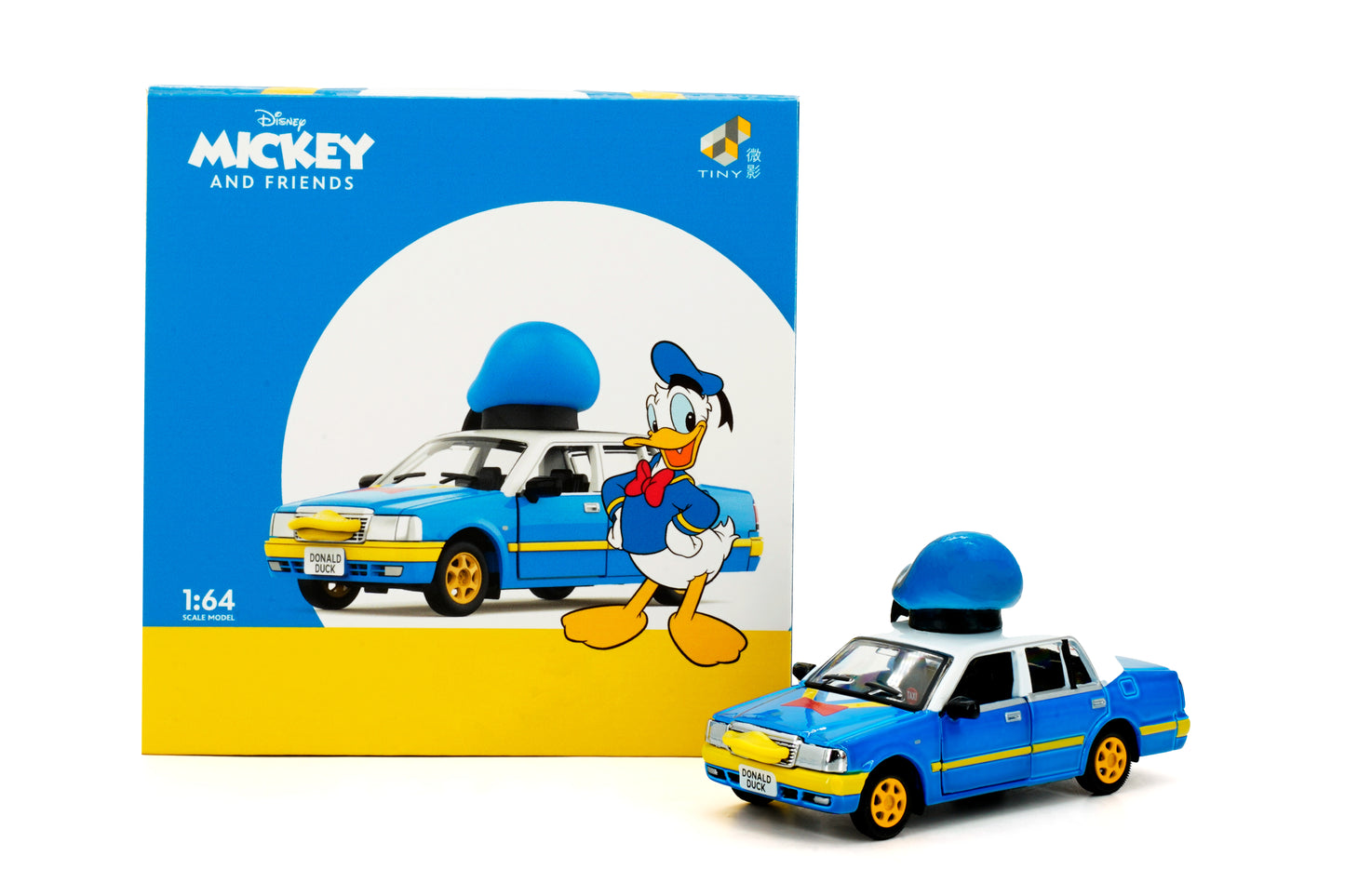 "Pre-Order" HKDL - Hong Kong Lantau Island Taxi x Donald Duck, Tiny Disney Vehicle