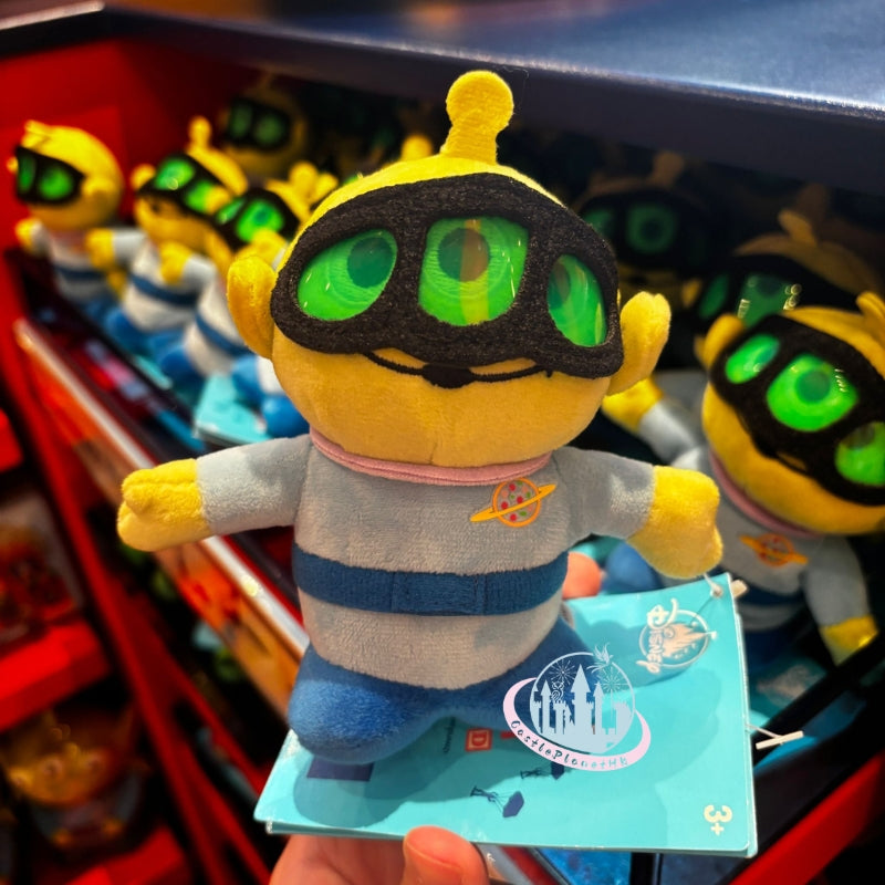 HKDL - Wearing Glasses Alien Magnetic Shoulder Pal Plush, PIXAR - Toy Story【Ready Stock】