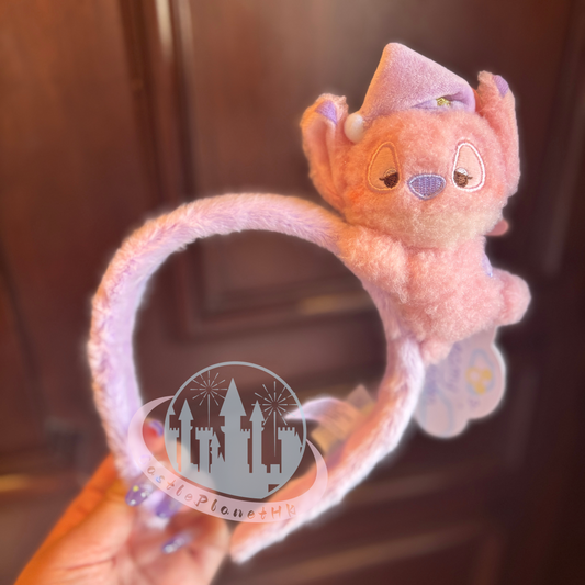 "Pre-Order" HKDL - Angel Plush Headband Dreamy Afternoon, Lilo & Stitch
