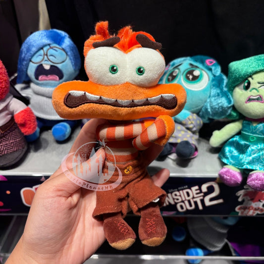 HKDL -  Anxiety Magnetic Shoulder Pal Plush, Inside Out 2【Ready Stock】