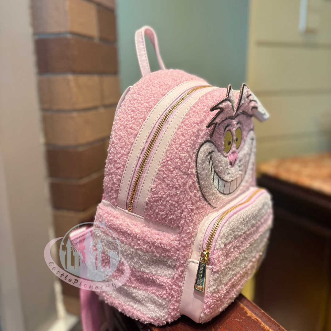 HKDL - Cheshire Cat Loungefly Mini Backpack, Alice in Wonderland【Ready Stock】