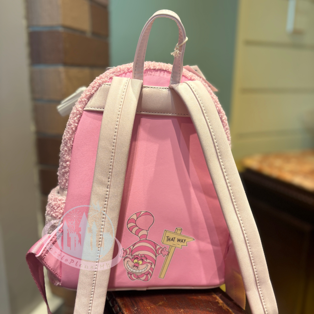 HKDL - Cheshire Cat Loungefly Mini Backpack, Alice in Wonderland【Ready Stock】