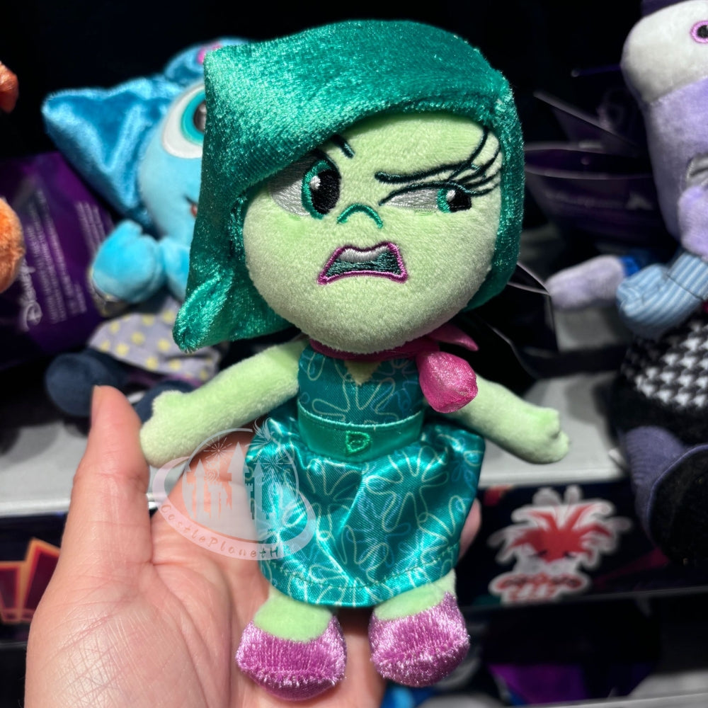 HKDL - DISGUST Magnetic Shoulder Pal Plush, Inside Out 2【Ready Stock】