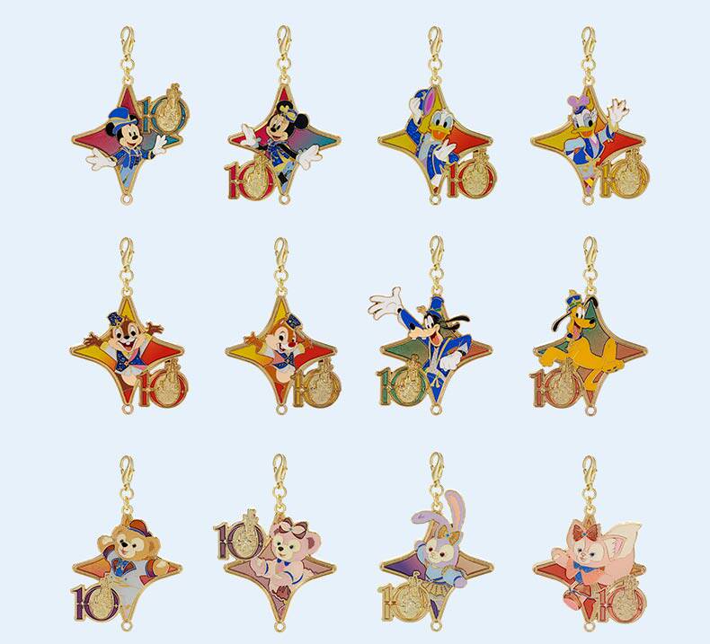 "Pre Order" SHDR - Mickey, Winnie the Pooh, Duffy and Friends Mystery Pin Blind Pack, SHDR 10th Anniversary Celebration