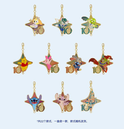 "Pre Order" SHDR - Mickey, Winnie the Pooh, Duffy and Friends Mystery Pin Blind Pack, SHDR 10th Anniversary Celebration