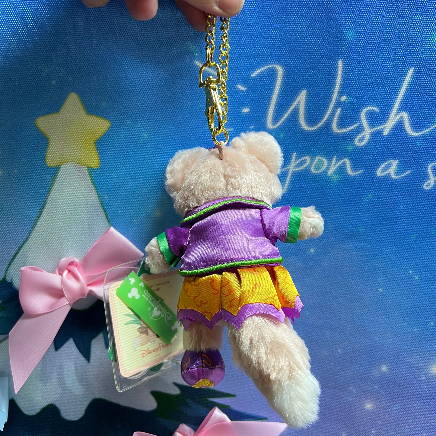 HKDL - LinaBell Plush Keychain Bag Charm (Halloween 2022), Duffy and Friends【Ready Stock】