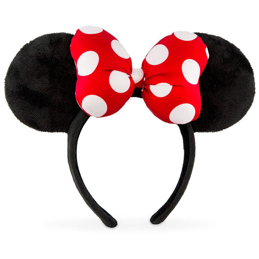 HKDL - Classic Minnie Mouse Polka Dot Bow Ear Headband【Ready Stock】