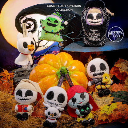 “Pre-Order” Other - Disney The Nightmare Before Christmas Plush Keychain Blind Box, COSBI