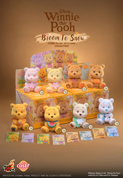 “Pre-Order” Other - Disney Winnie the Pooh Plush Keychain Blind Box (Bloom to Snow), COSBI