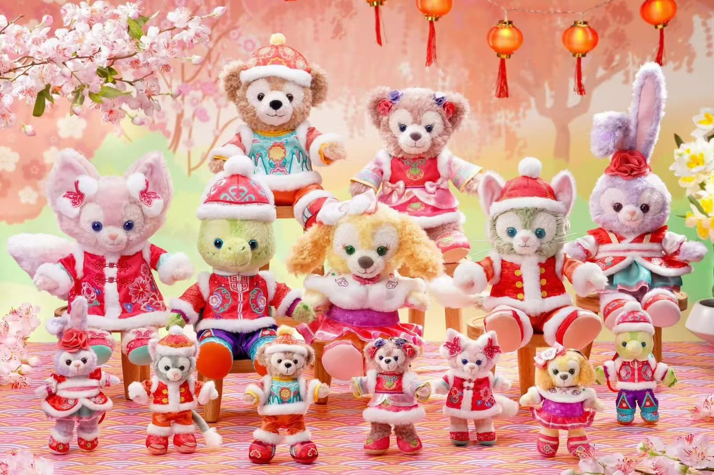 "Pre-Order" HKDL - CookieAnn Plush (Duffy & Friends - Chinese New Year 2025)