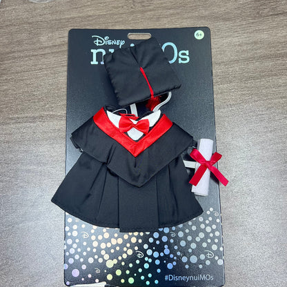 HKDL - nuiMOs Plush Costume Outfit Graduation Gown Mickey Black【Ready Stock】