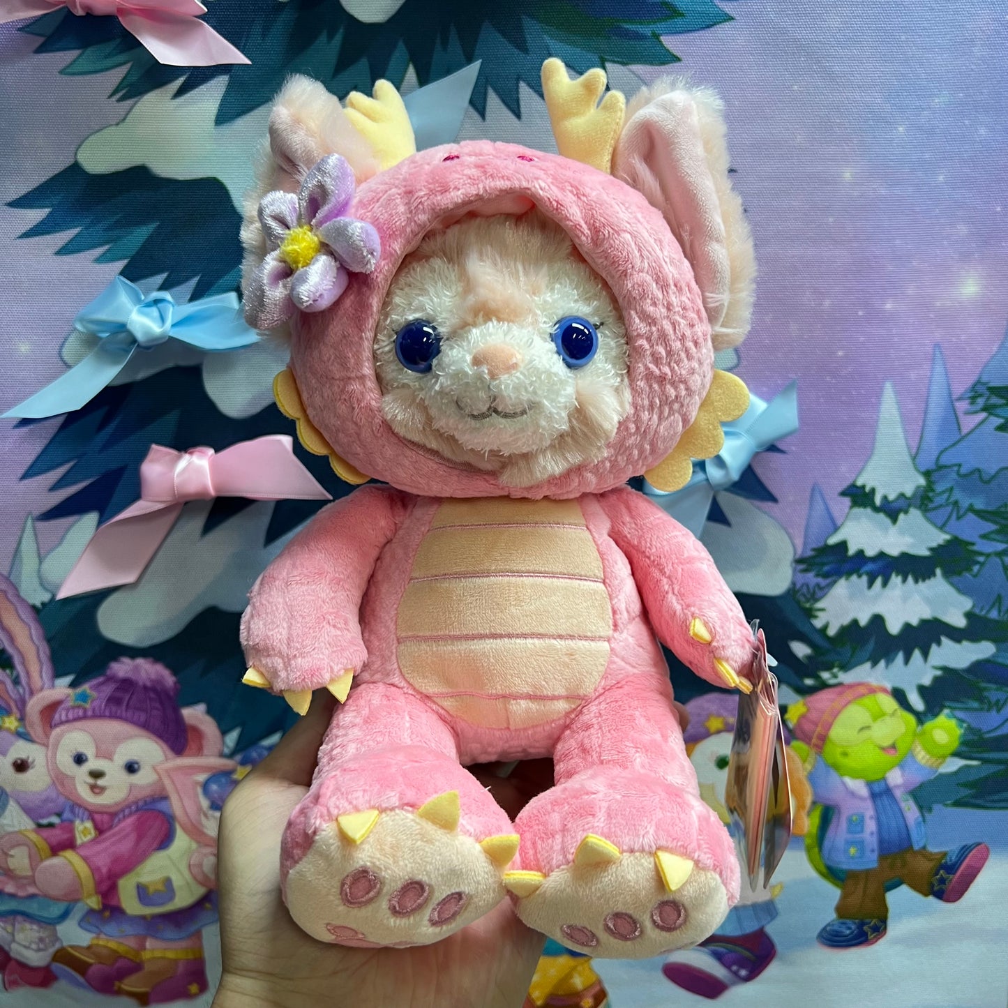 HKDL - Year of Dragon LinaBell Plush (Duffy and Friends Chinese New Year 2024)【Ready Stock】