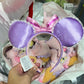 HKDL - Tangled Rapunzel Minnie Gold Bow Ears Headband【Ready Stock】