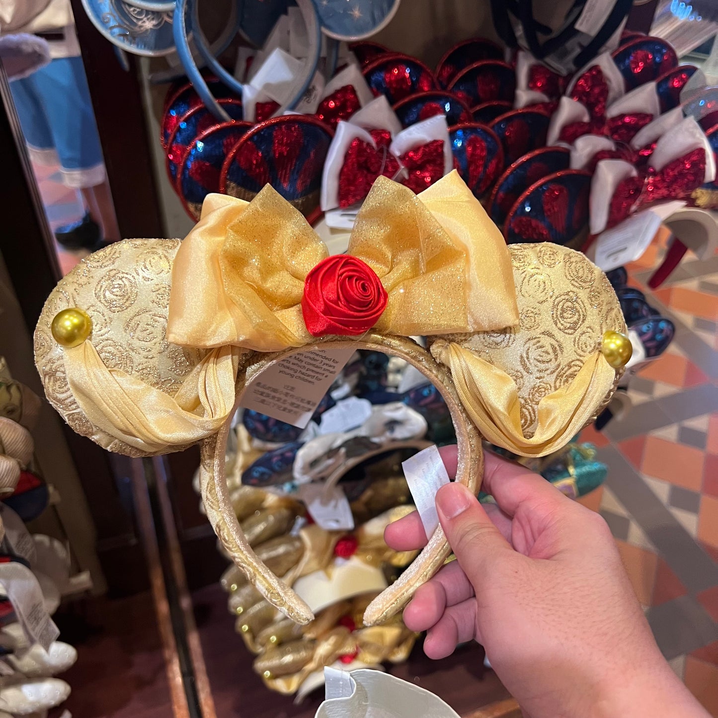 "Pre-Order" HKDL - Belle Princess Ears Headband (Beauty and The Beast)