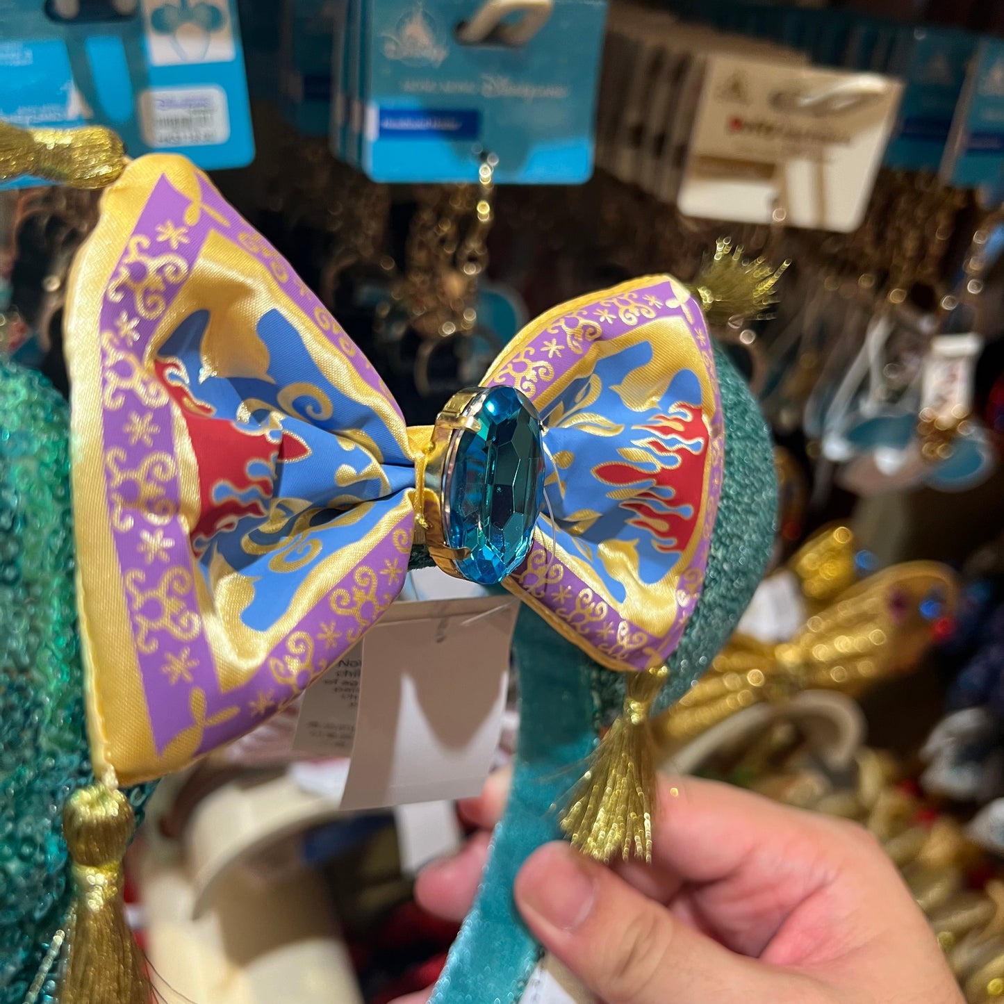 HKDL - Aladdin Jasmine Princess Ears Headband 【Ready Stock】