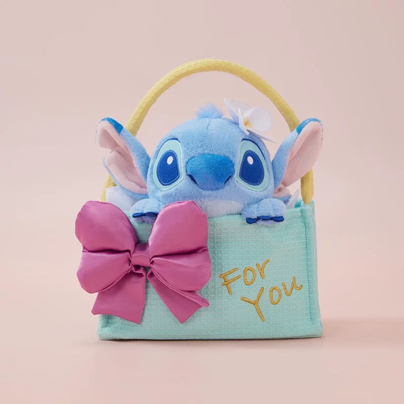 “Pre-order” SHDR - Stitch Plush Toy, Sweet Flower Basket