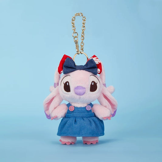 “Pre-order” SHDR - Angel Plush Keychain, Stitch Denim Series