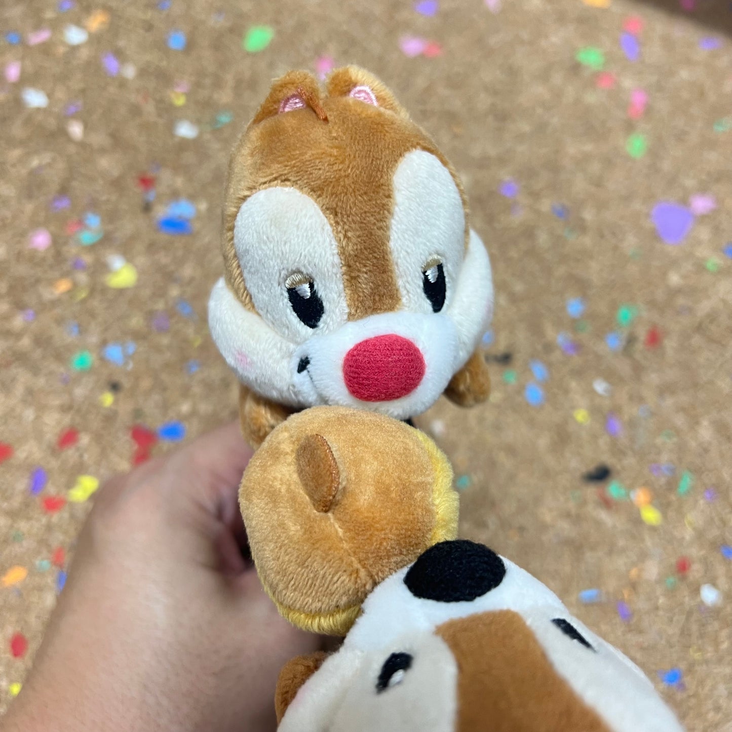 HKDL - Chip n Dale Chestnut Plush Ears Headband【Ready Stock】