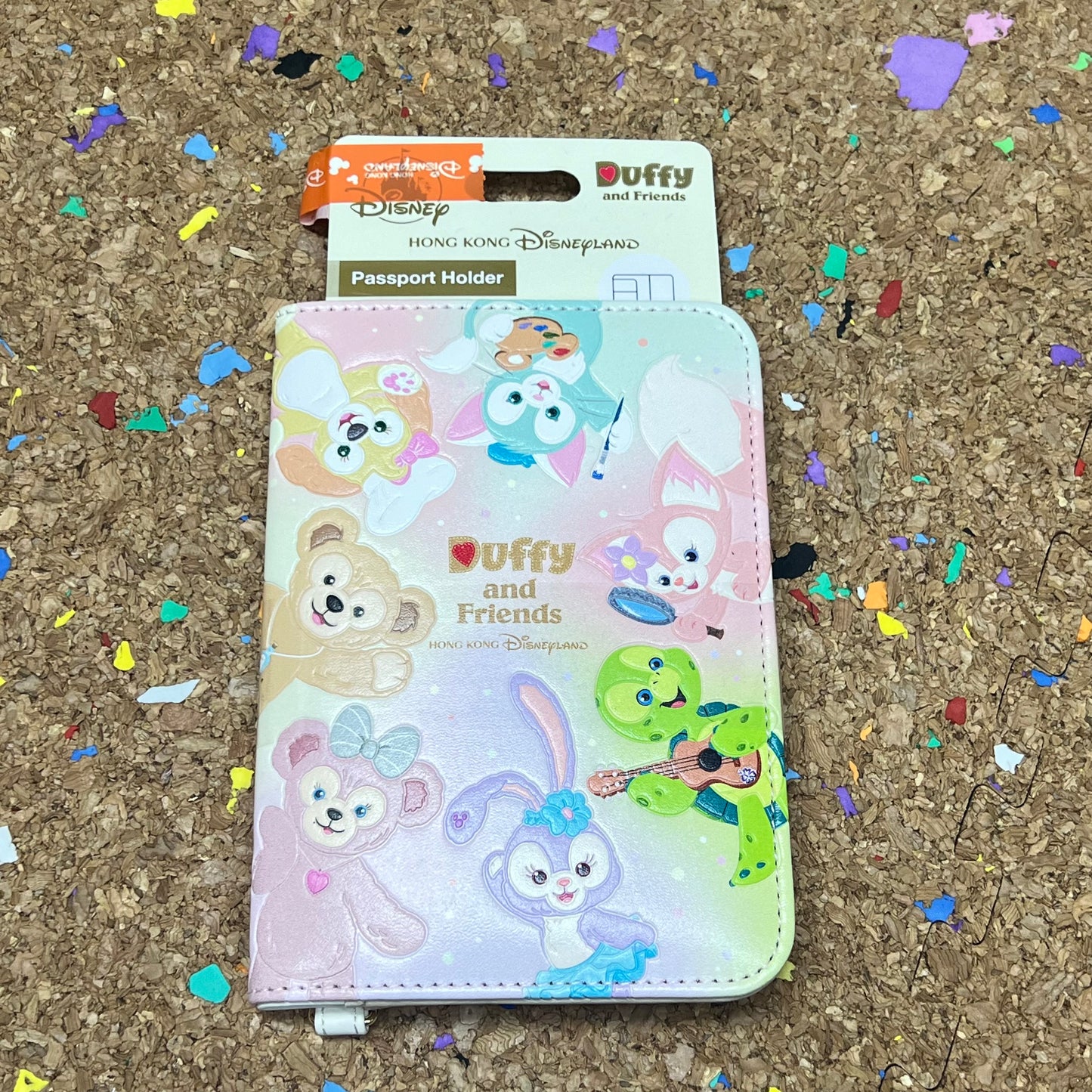 HKDL - Duffy and Friends Passport Holder【Ready Stock】