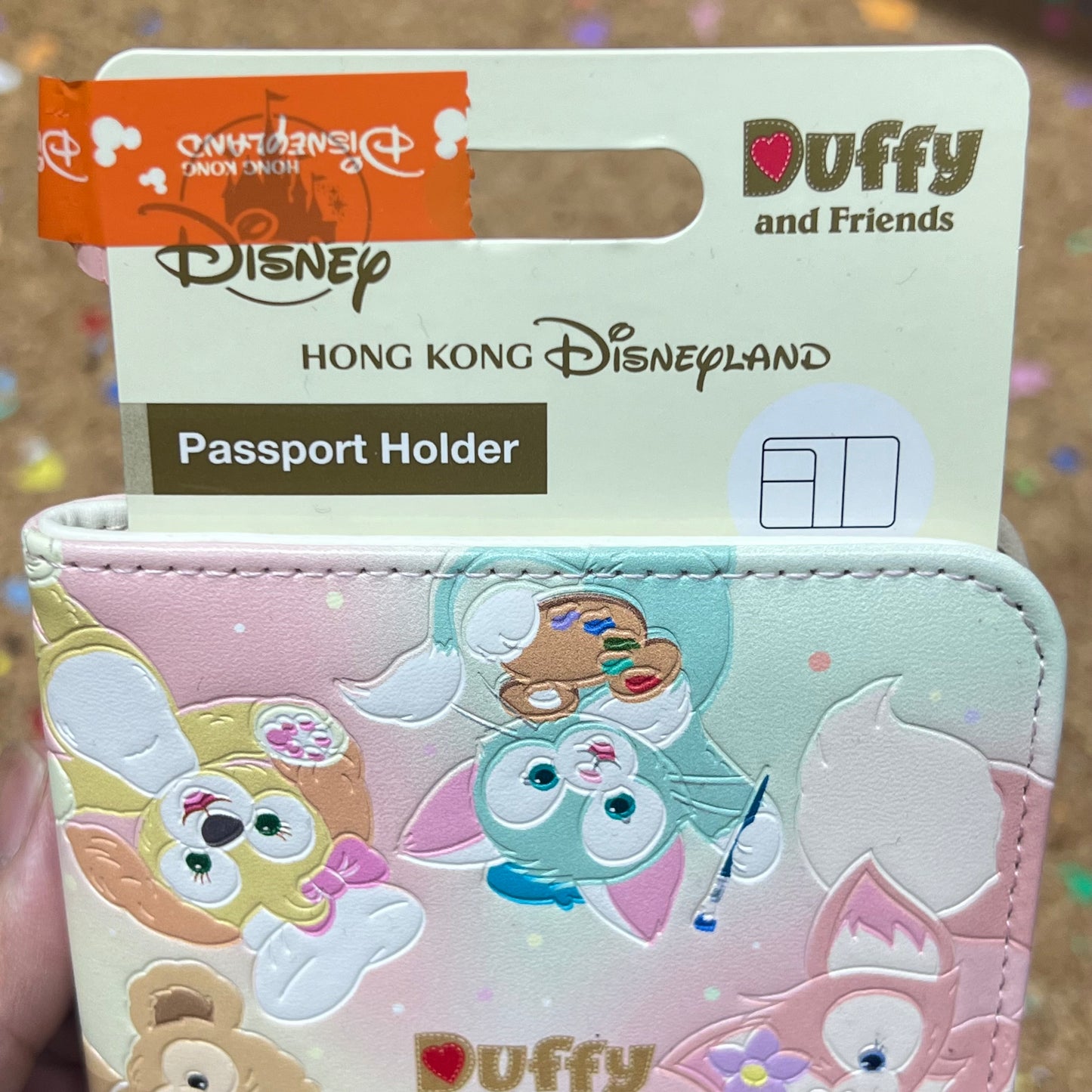 HKDL - Duffy and Friends Passport Holder【Ready Stock】