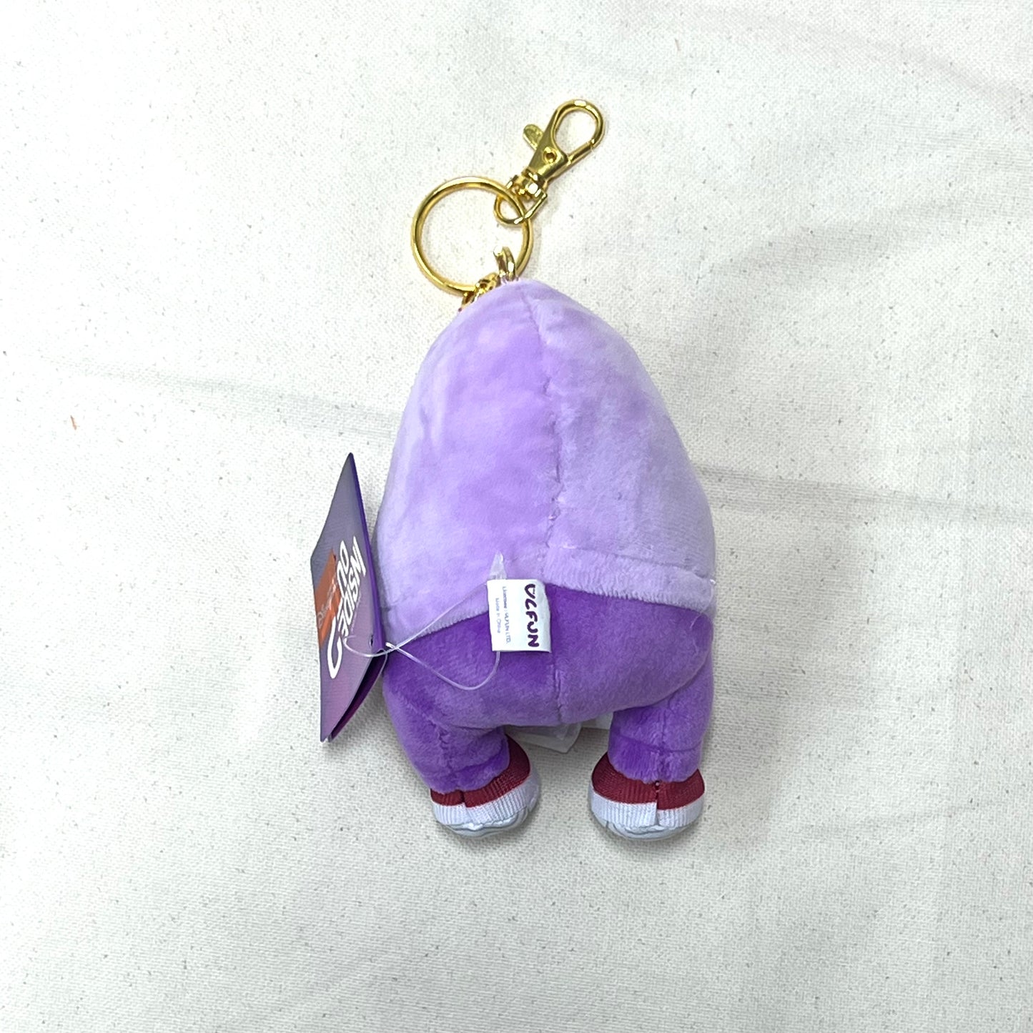 HKDL - EMBRASS Embarrassment Plush Keychain – Pixar Plush - Inside Out 2【Ready Stock】