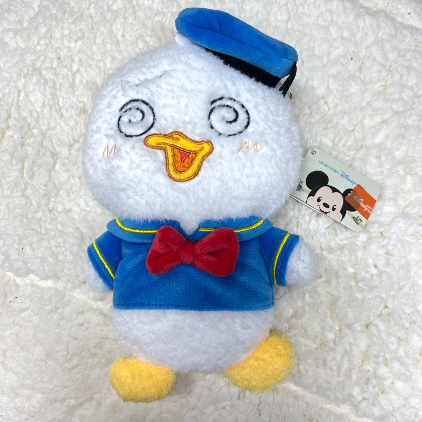 HKDL - Donald Duck Park Life Plushy Chained Small Shoulder Bag "Happy Days in Hong Kong Disneyland"【Ready Stock】