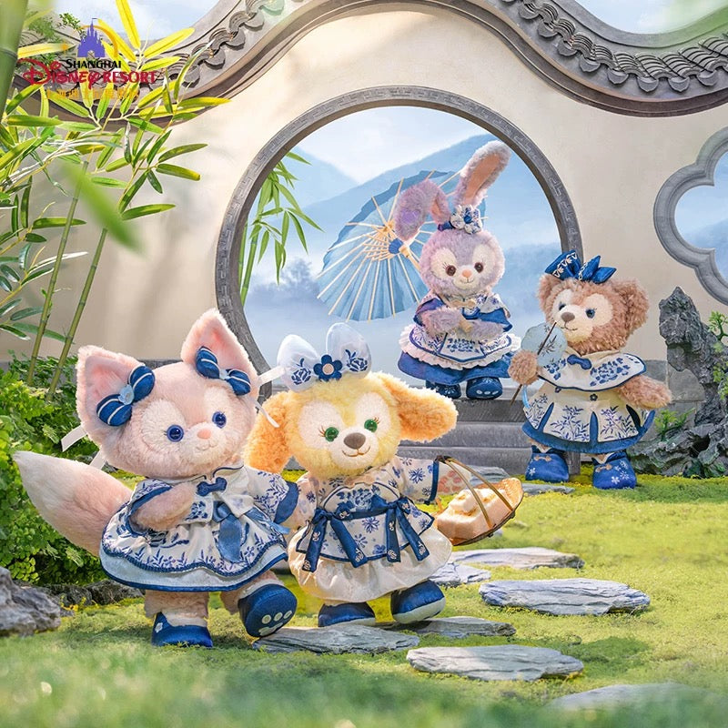 “Pre-order” SHDR - ShellieMay Plush, Duffy & Friends Blue and white series