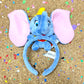 HKDL - Dumbo Plush Ears Headband【Ready Stock】