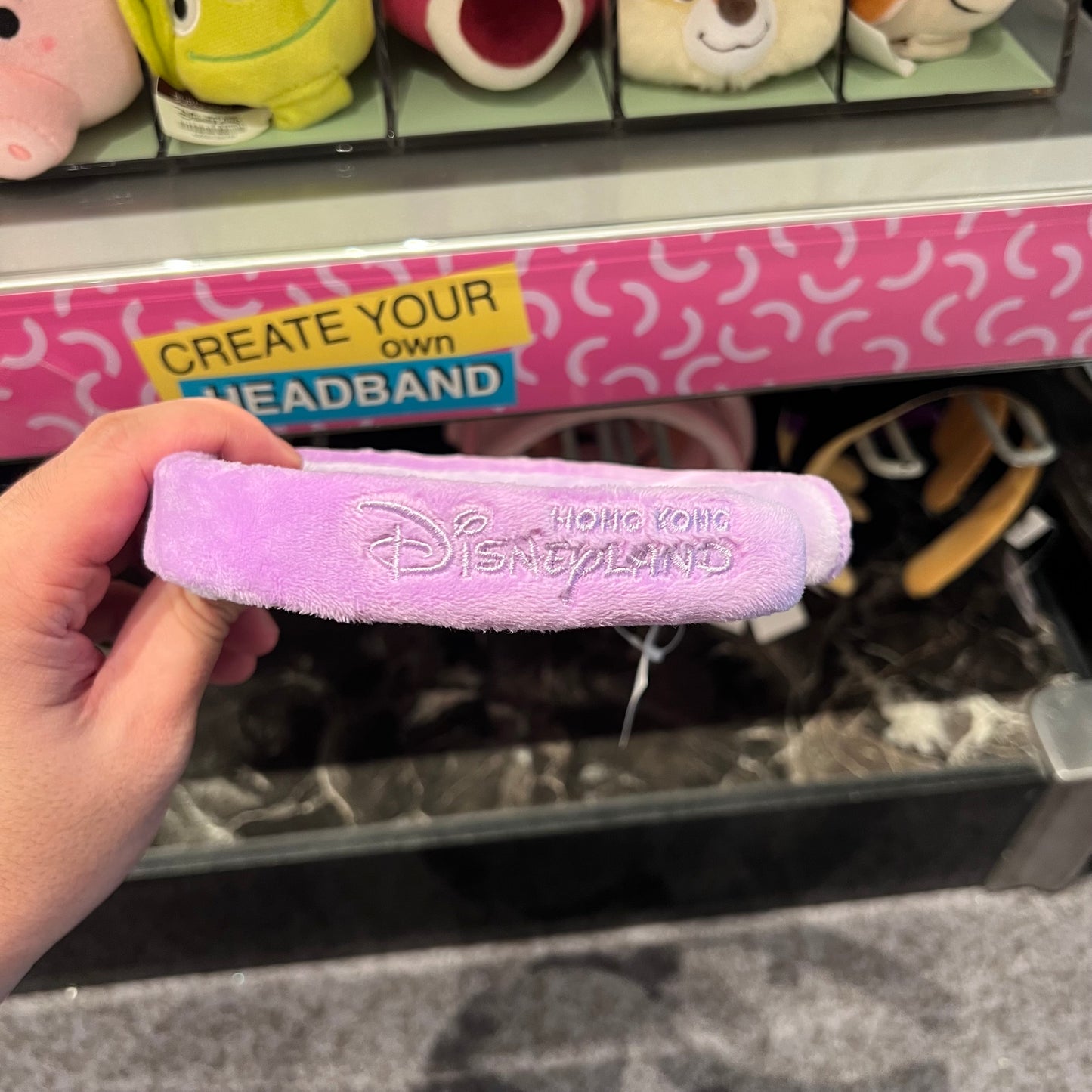 HKDL - Purple Headband (Disney Personalized Headband) - Create Your Own Headband【Ready Stock】