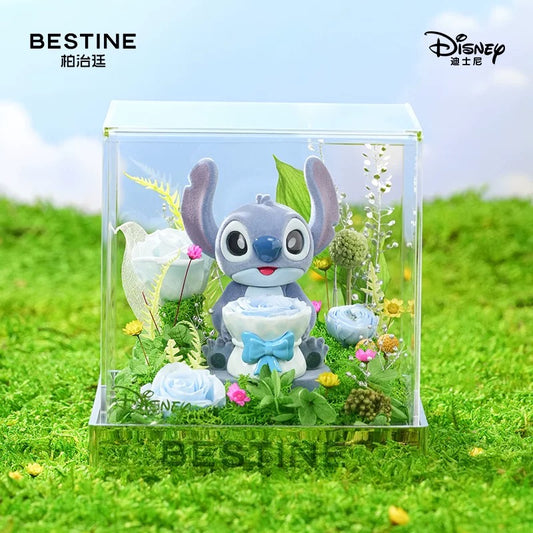 "Pre-Order" SHDR - Stitch Preserved Rose Flowers (Disney X BESTINE)