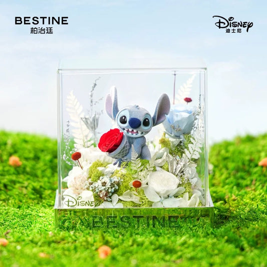 "Pre-Order" SHDR - Stitch Preserved Rose Flowers (Disney X BESTINE)