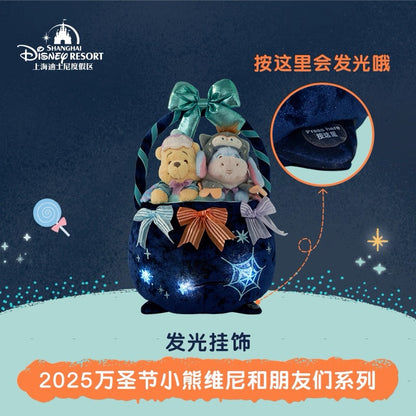 “Pre-order” SHDR - Pooh and Eeyore Luminous Door Hanging, Winnie the Pooh and Friends Halloween 2025