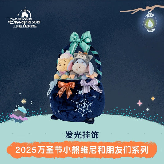 “Pre-order” SHDR - Pooh and Eeyore Luminous Door Hanging, Winnie the Pooh and Friends Halloween 2025