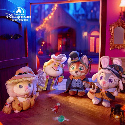 “Pre-order” SHDR - Lemmings Plush Keychain, Zootopia Halloween 2025