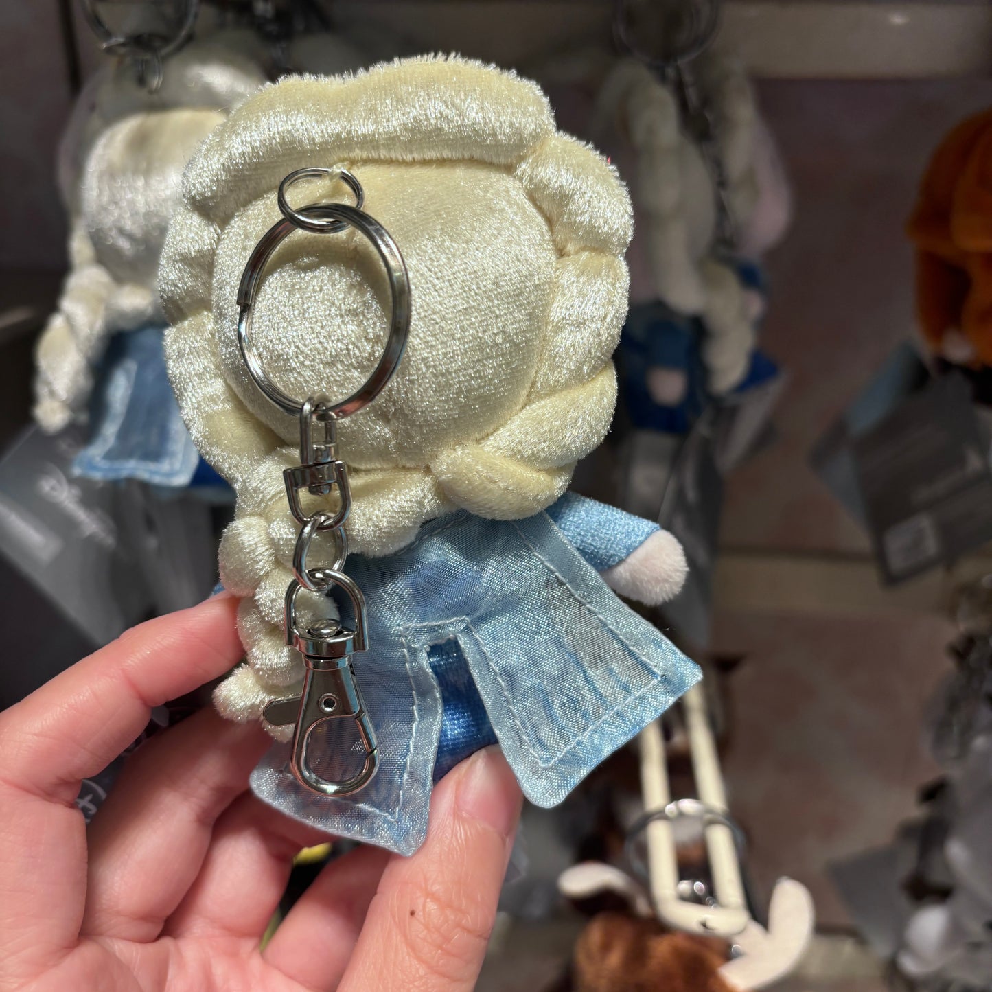 "Pre-Order" HKDL - Elsa Plush Bag Charm Keychain (World of Frozen)