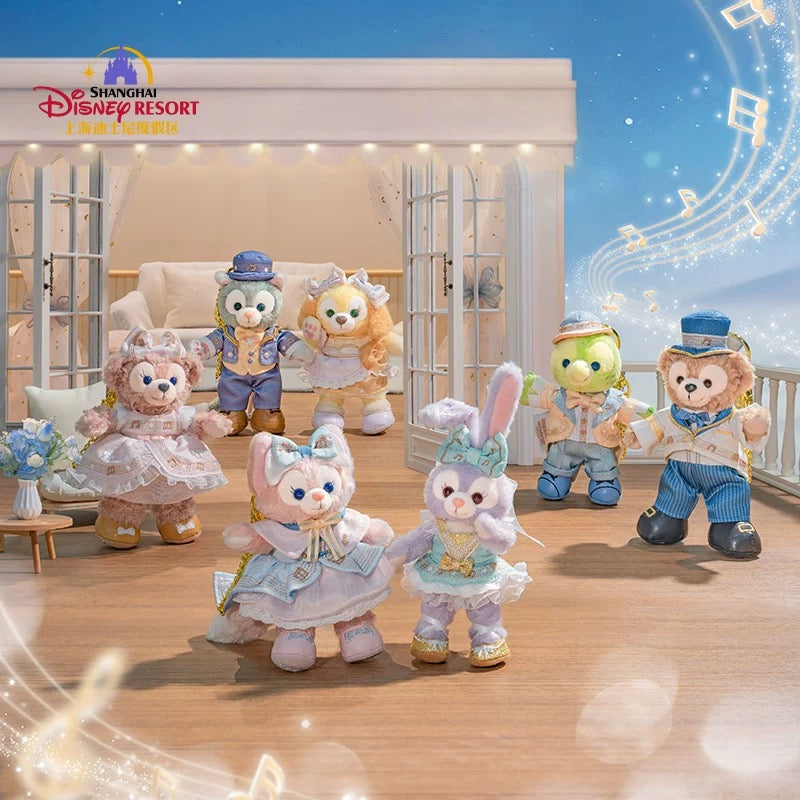 “Pre-order” SHDR - Duffy Plush Bag Charm Keychain (Duffy & Friends - Starry Dreams Melody 2024 Collection)