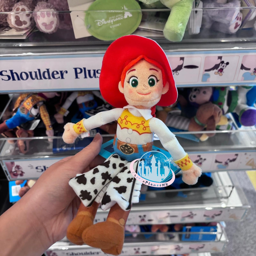 HKDL - Jessie Magnetic Shoulder Pal Plush, PIXAR - Toy Story【Ready Stock】