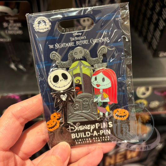 HKDL - The Nightmare Before Christmas Pin Badge - Build-a-Pin (Halloween 2024)【Ready Stock】