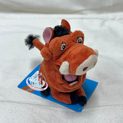 HKDL - Pumbaa Magnetic Shoulder Pal Plush, The Lion King【Ready Stock】