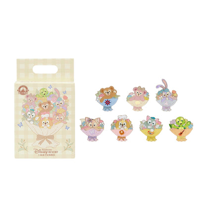 "Pre Order" SHDR - Duffy and Friends Mystery Pin Blind Pack, Fluffy Garden Series